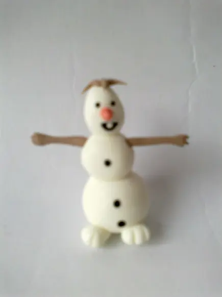 Aplique em Biscuit *OLAF*