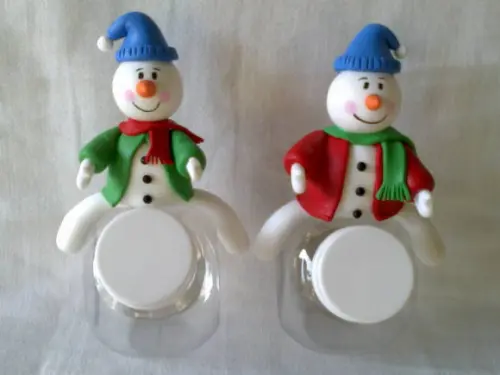 Baleiro Decorado com Biscuit