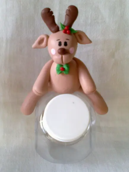 Baleiro Decorado com Biscuit