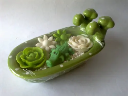 Banheira Verde