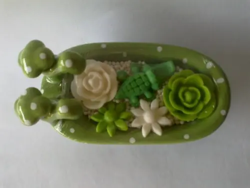 Banheira Verde