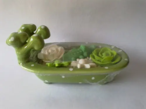 Banheira Verde