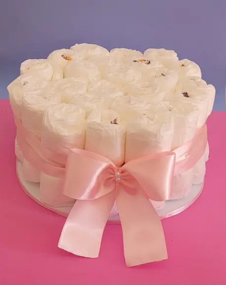 Bolo de Fraldas 1 Andar