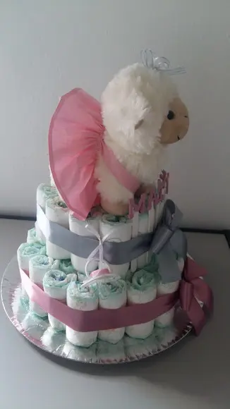 Bolo de Fraldas Ovelha