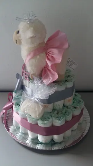 Bolo de Fraldas Ovelha