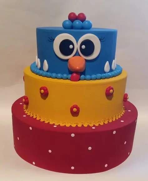 Bolo Fake Galinha Pintadinha - PRONTA ENTREGA !!!