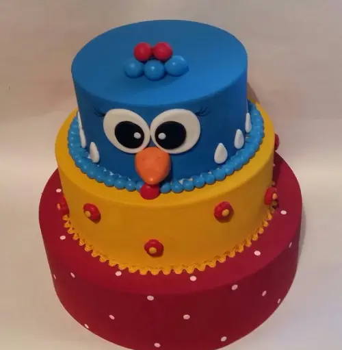 Bolo Fake Galinha Pintadinha - PRONTA ENTREGA !!!