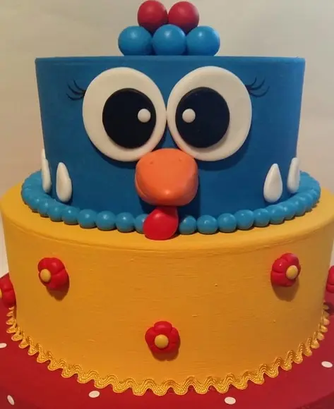 Bolo Fake Galinha Pintadinha - PRONTA ENTREGA !!!