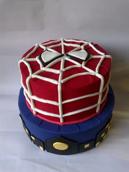 Bolo Fake Homem Aranha