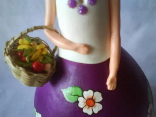Boneca de Cabaça - ESGOTADO NÃO TEM MAIS