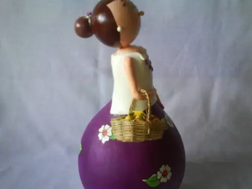 Boneca de Cabaça - ESGOTADO NÃO TEM MAIS