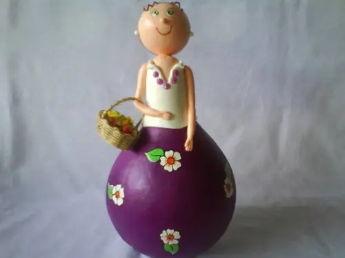Boneca de Cabaça - ESGOTADO NÃO TEM MAIS