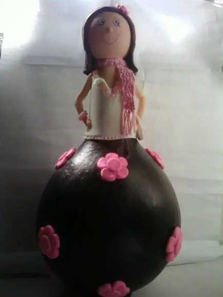Boneca Teen de Cabaça - ESGOTADO