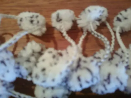 Cachecol de Pom Pom