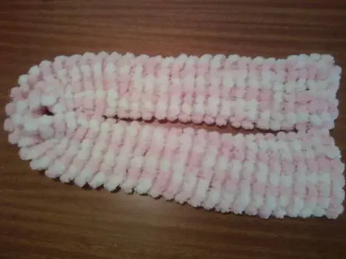 Cachecol de Pom Pom