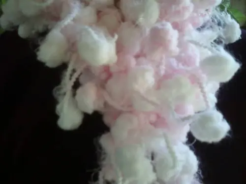 Cachecol Pom Pom
