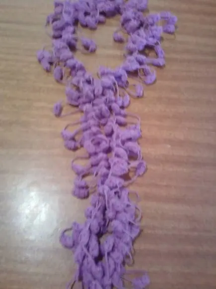 Cachecol Roxo Poá