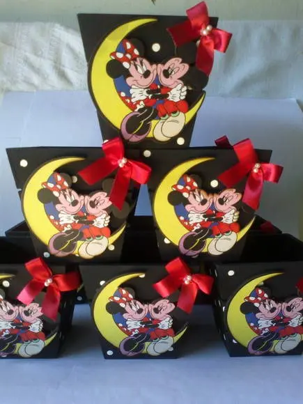 Cachepô Mickey & Minnie - ESGOTADO