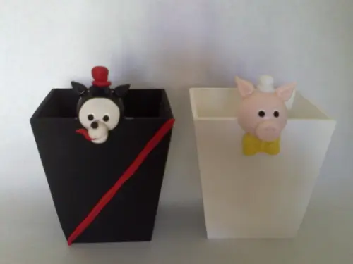 Cachepot Os Três Porquinhos !