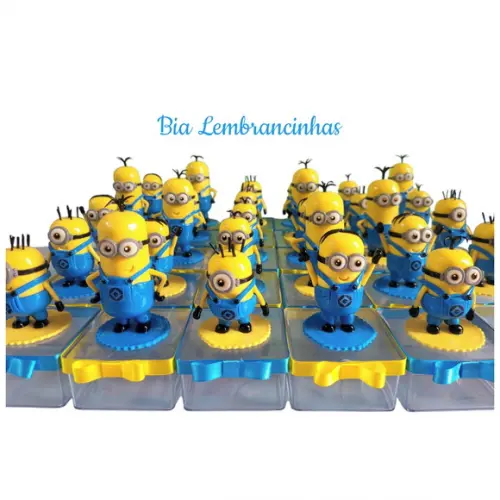 Caixa Acrilica Minions
