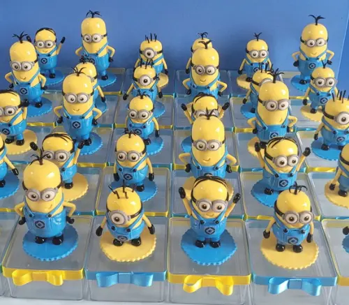 Caixa Acrilica Minions