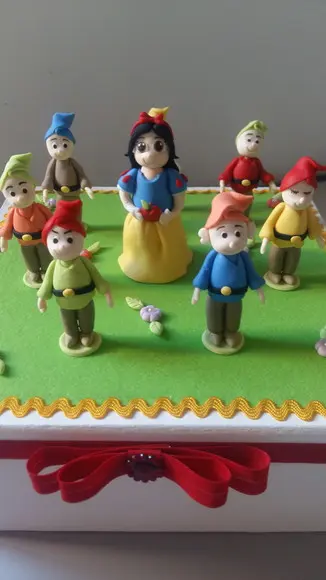 Caixa Cenário Branca de Neve