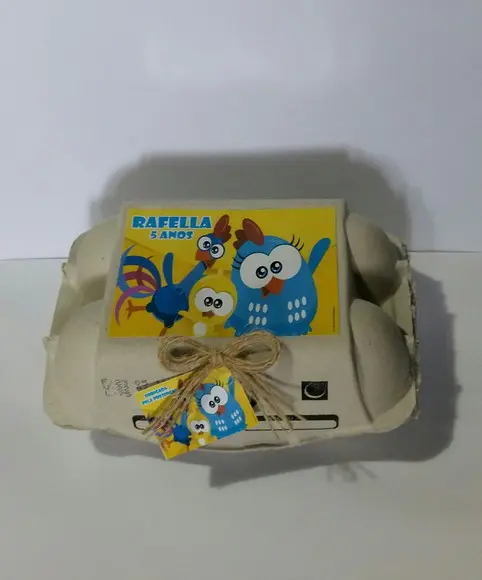 Caixa de Ovos Galinha Pintadinha