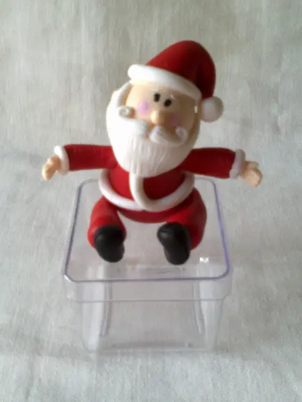 Caixinha Acrílica Decorada com Biscuit