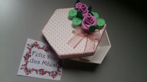 Caixinha Lembrancinha Dia das Mães