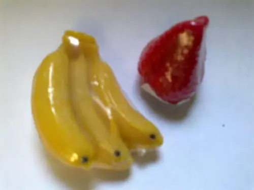 Caixote com Frutas de Sabonete