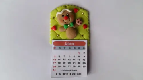 Calendário de Biscuit Natal 2021