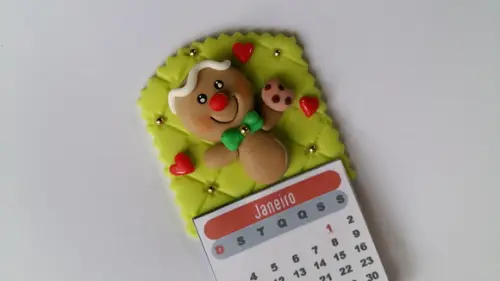 Calendário de Biscuit Natal 2021
