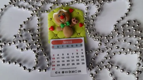 Calendário de Biscuit Natal 2021