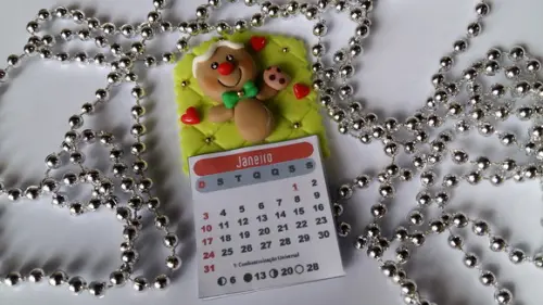 Calendário de Biscuit Natal 2021