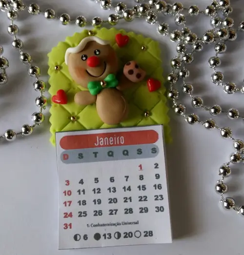 Calendário de Biscuit Natal 2021