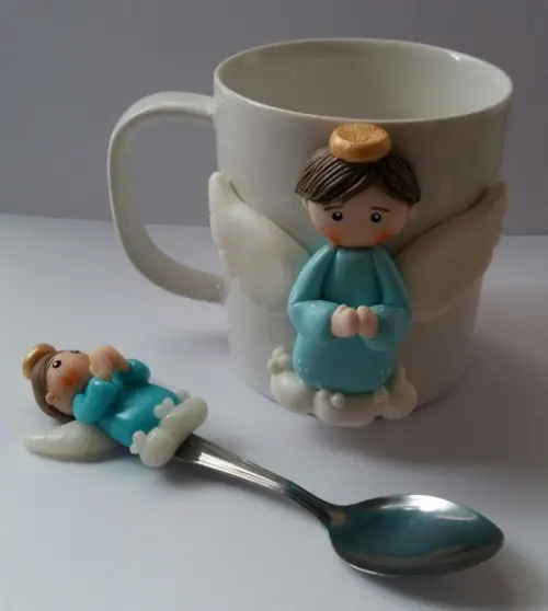 Caneca Batizado Anjinho - Valor Unitário !!!