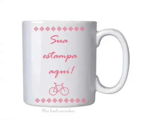 Caneca Personalizada de Porcelana
