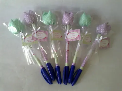 Caneta Tulipa Personalizada - Promoção