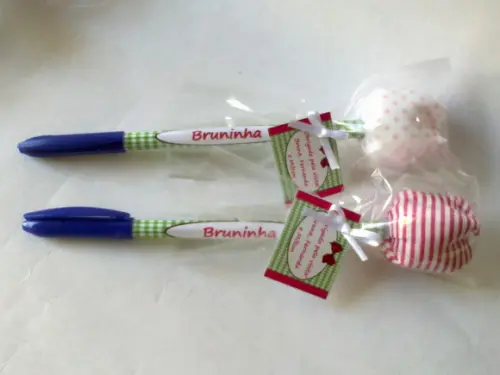 Caneta Tulipa Personalizada - Promoção