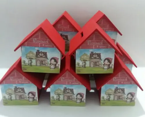 Casa Chapéuzinho Vermelho Aquarela - Esgotada