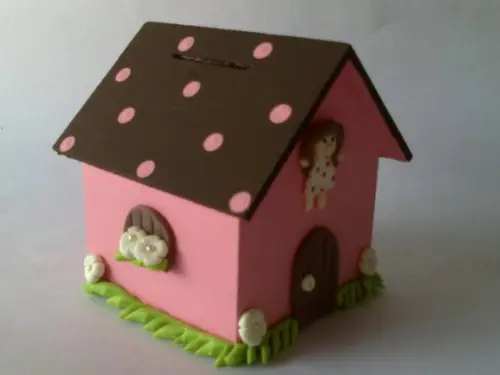 Casa Cofre - Tema Boneca de Pano