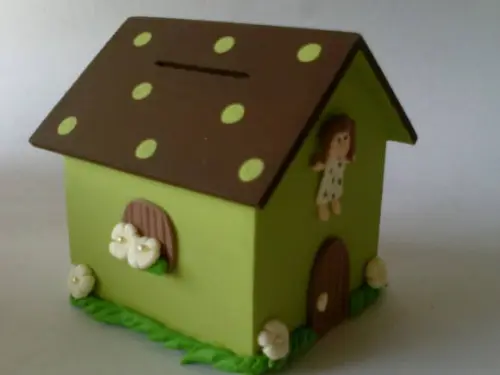 Casa Cofre - Tema Boneca de Pano