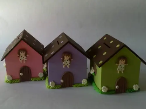 Casa Cofre - Tema Boneca de Pano