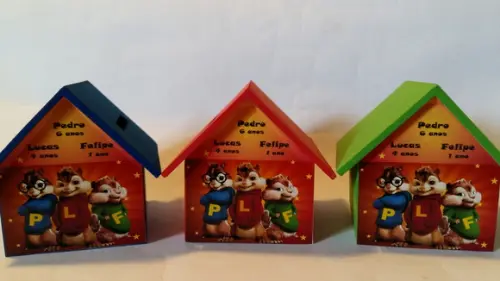 Casa Cofre Alvin e os Esquilos