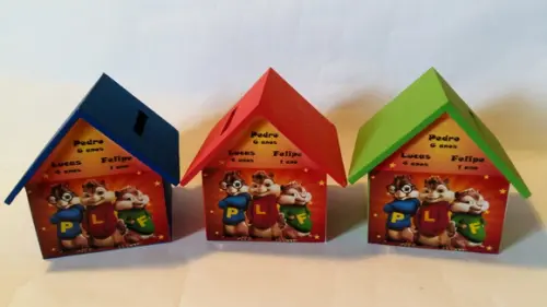 Casa Cofre Alvin e os Esquilos