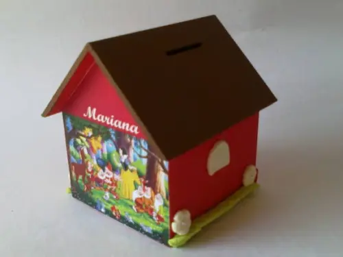Casa Cofre Branca De Neve