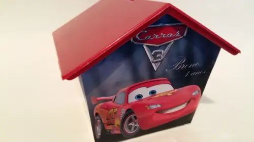 Casa Cofre Carros 3 - Esgotado