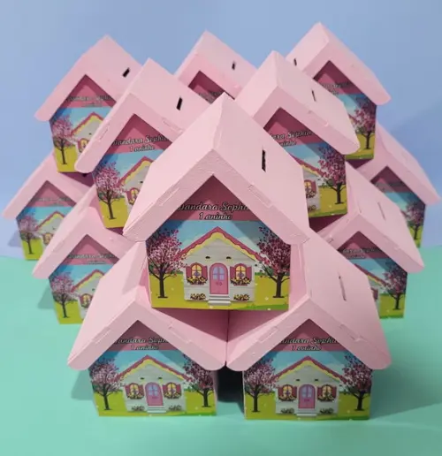 Casa Cofre Casa de Boneca