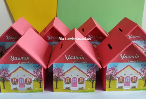 Casa Cofre Casa de Boneca