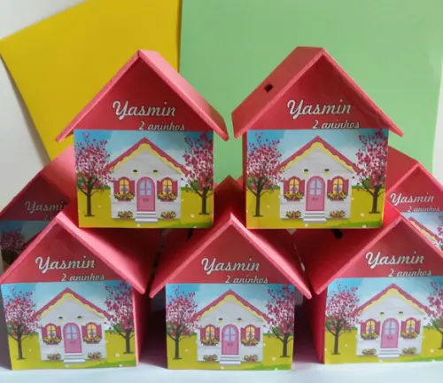 Casa Cofre Casa de Boneca